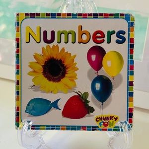 FREE W/ 2+ BUNDLE Numbers Chunky Fun First Words Baby Board Book